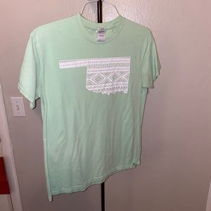 Mint Oklahoma t-shirt